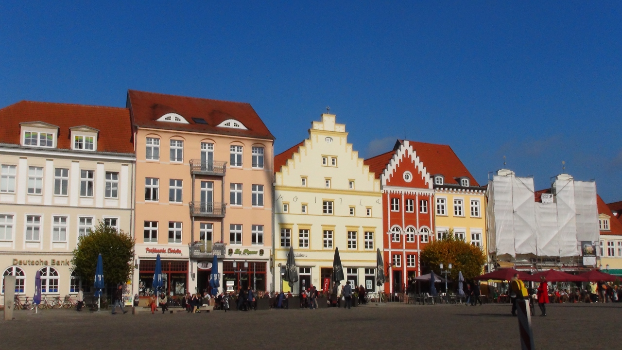 静かで落ち着いた大学の町グライフスヴァルドGreifswald ・・・・ハンブルグから北ドイツを巡る旅