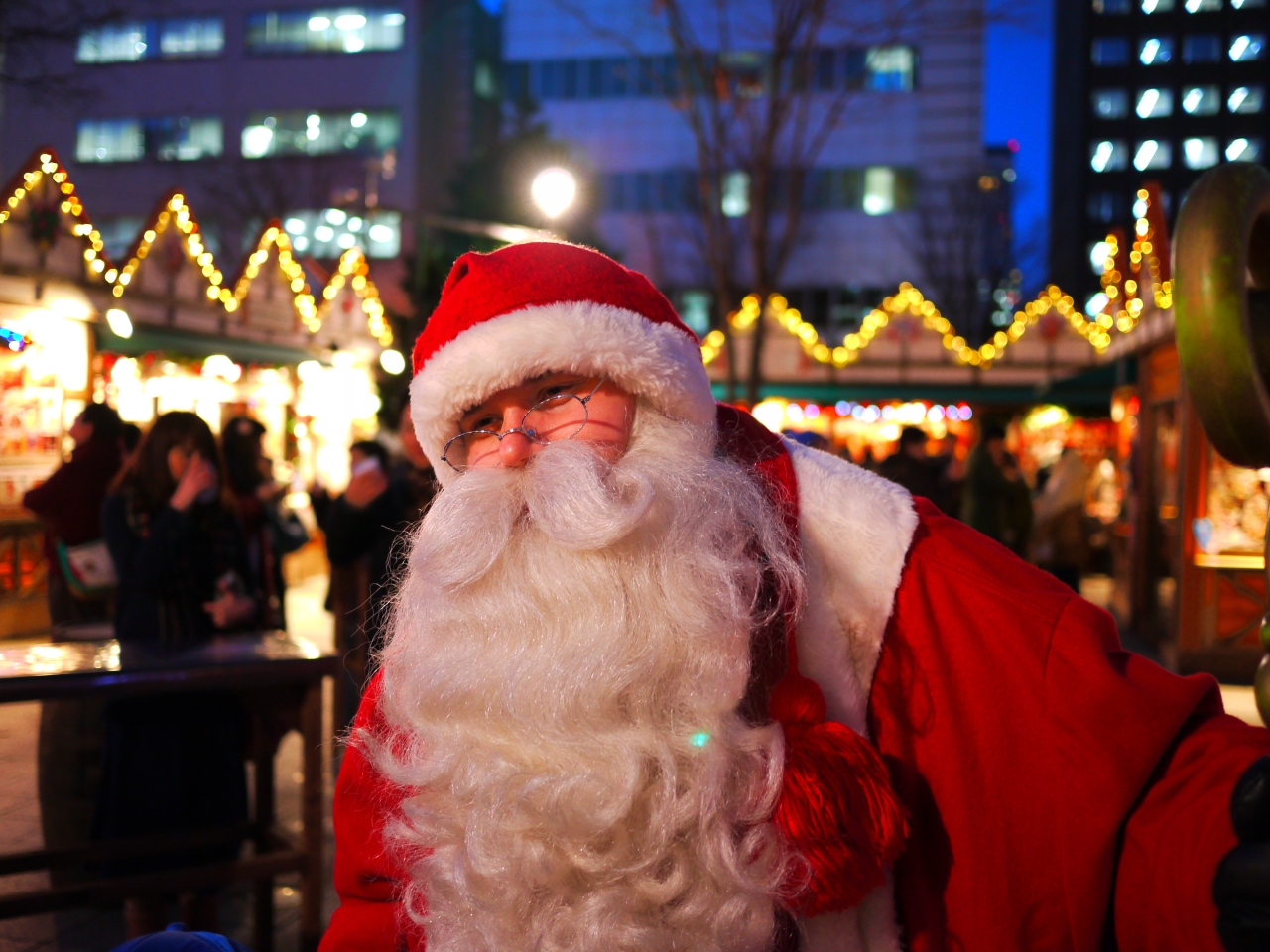 ミュンヘン クリスマス市 In 札幌 でサンタさんのステキな笑顔に出会いました 札幌 北海道 の旅行記 ブログ By Peggyさん フォートラベル
