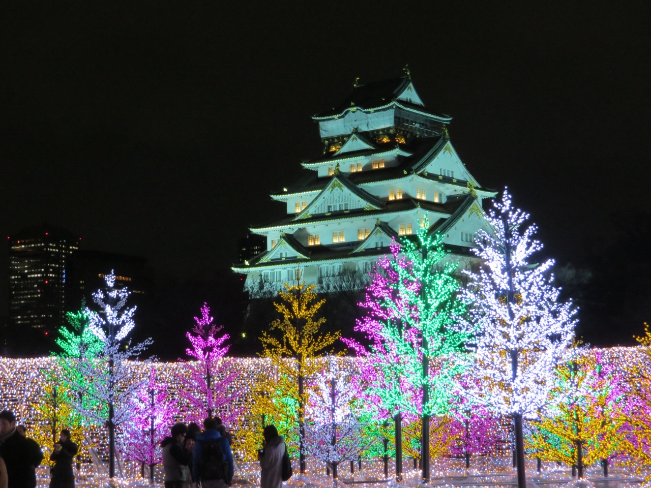 大阪 光の餐宴 ２０１３ ５ スーパーイルミネーション 大阪城 京橋 大阪 の旅行記 ブログ By 十三の白髭さん フォートラベル