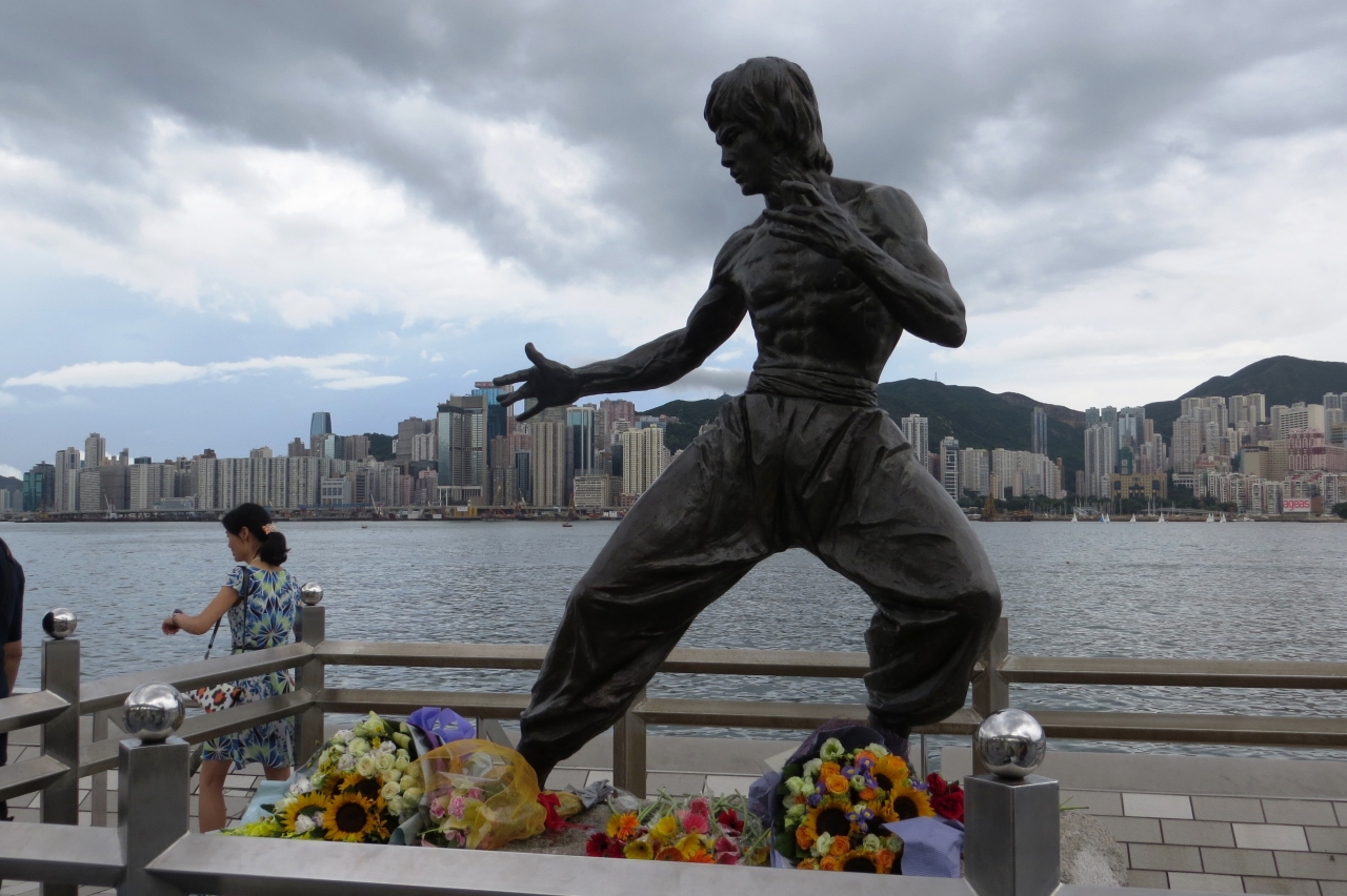 2013夏、中国旅行記23(7):7月20日(6):香港、星光大道、ブルース・リー像、香港歴史博物館、有史以前