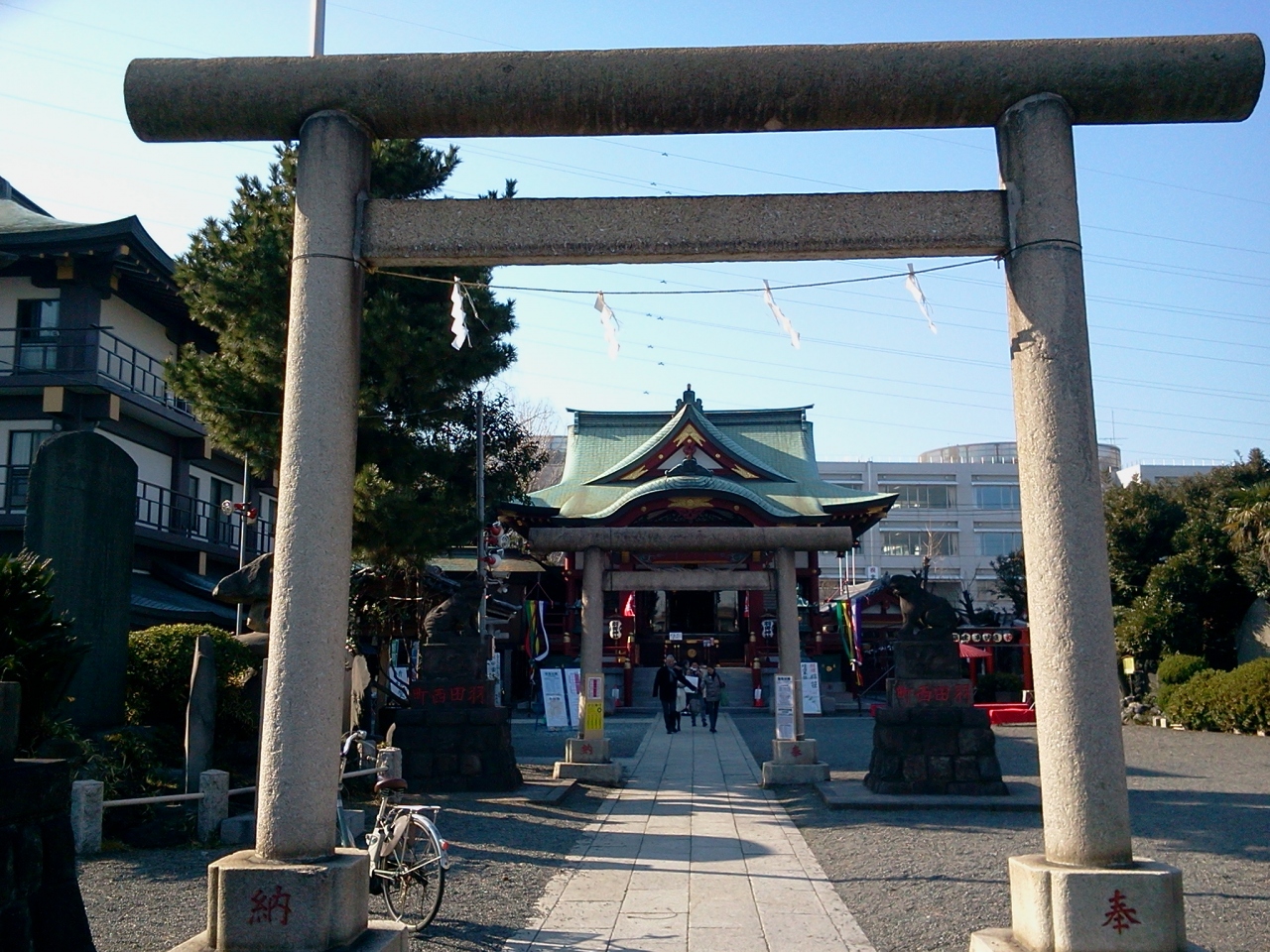 14年1月 初詣 羽田神社 羽田 東京 の旅行記 ブログ By Komnenosさん フォートラベル
