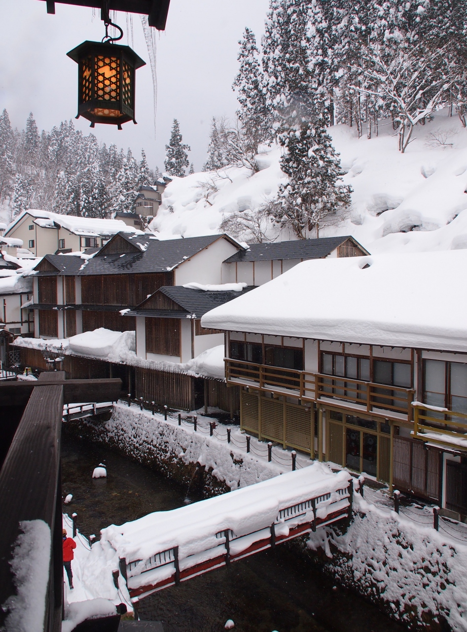 憧れの 銀山温泉の雪景色 到着まで と 今夜のお宿 古山閣 銀山温泉 山形県 の旅行記 ブログ By こあひるさん フォートラベル