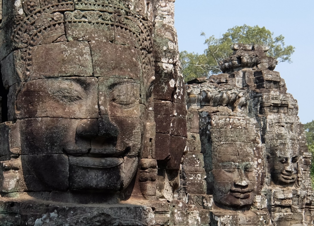 アンコール遺跡観光３泊５日 ３ アンコールトム バイヨン寺院 シェムリアップ カンボジア の旅行記 ブログ By チズカさん フォートラベル