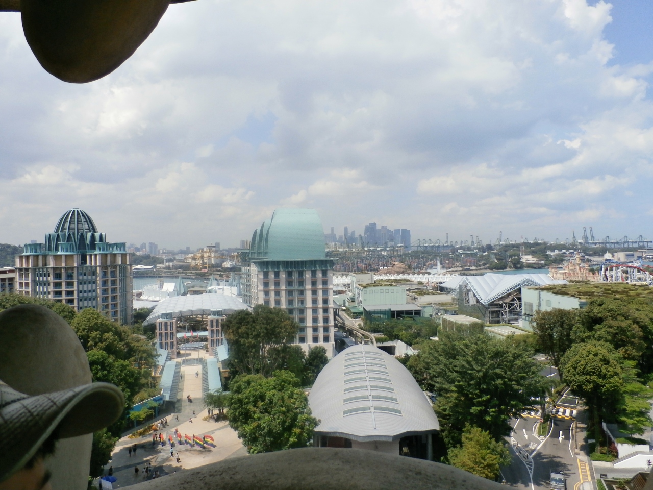 セントーサ マーライオン タワーからの眺望 家族旅行inシンガポール シンガポール シンガポール の旅行記 ブログ By アヤノすけさん フォートラベル
