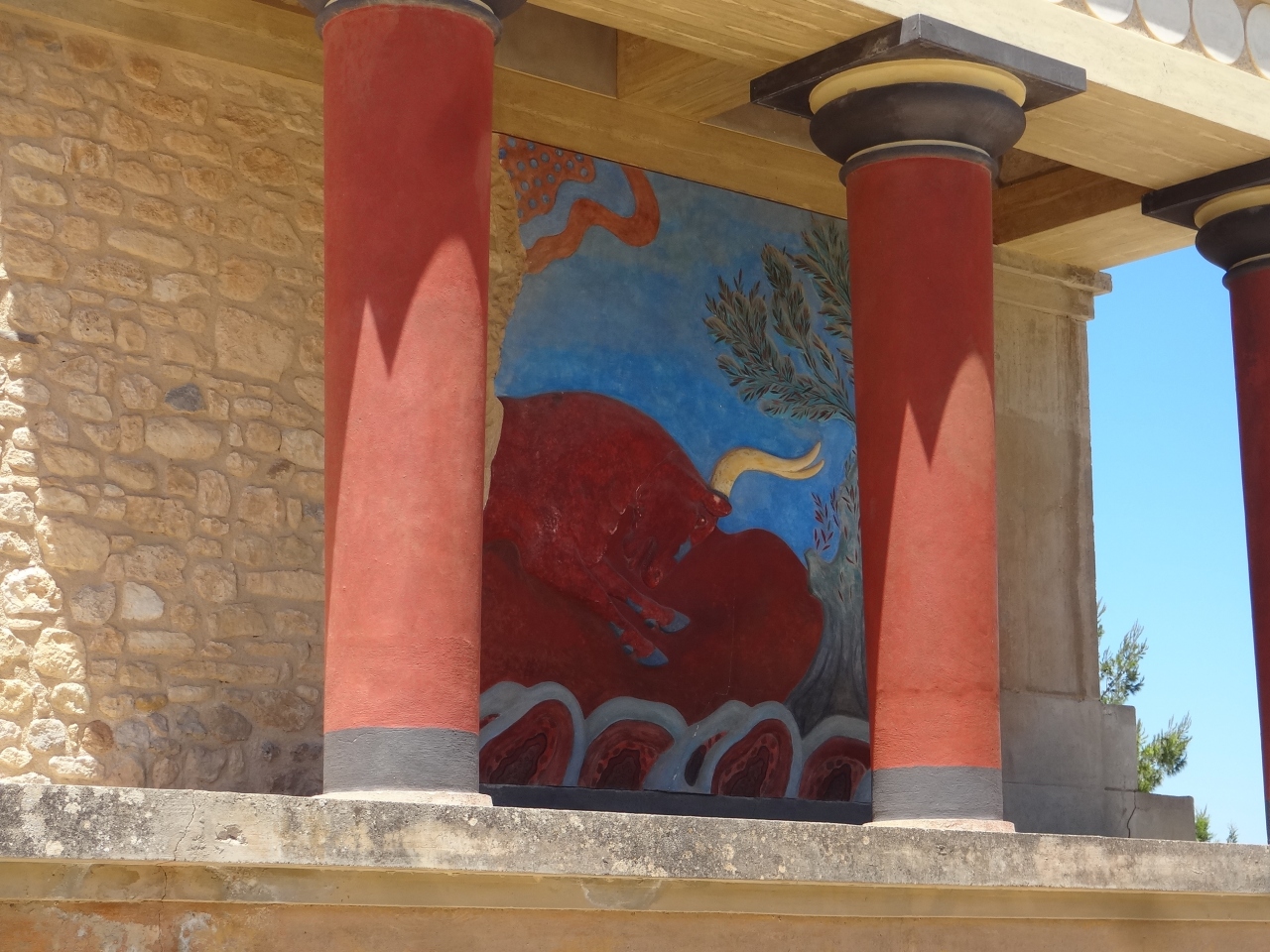 クレタ島（クノッソス宮殿とイラクリオン：ギリシャ）　2014.7.3
