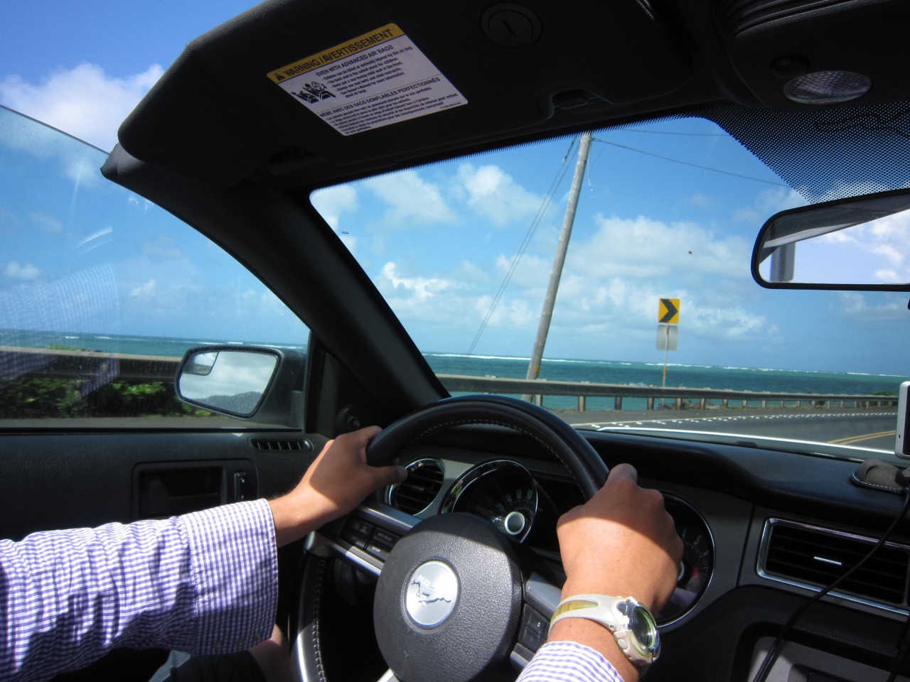 ハネムーンinハワイ やりたいことはやり尽くす オアフ島 5日め 6日目朝 愛車マスタング レンタカー でぐるっと1周 オアフ島 ハワイ の旅行記 ブログ By ねるねるさん フォートラベル