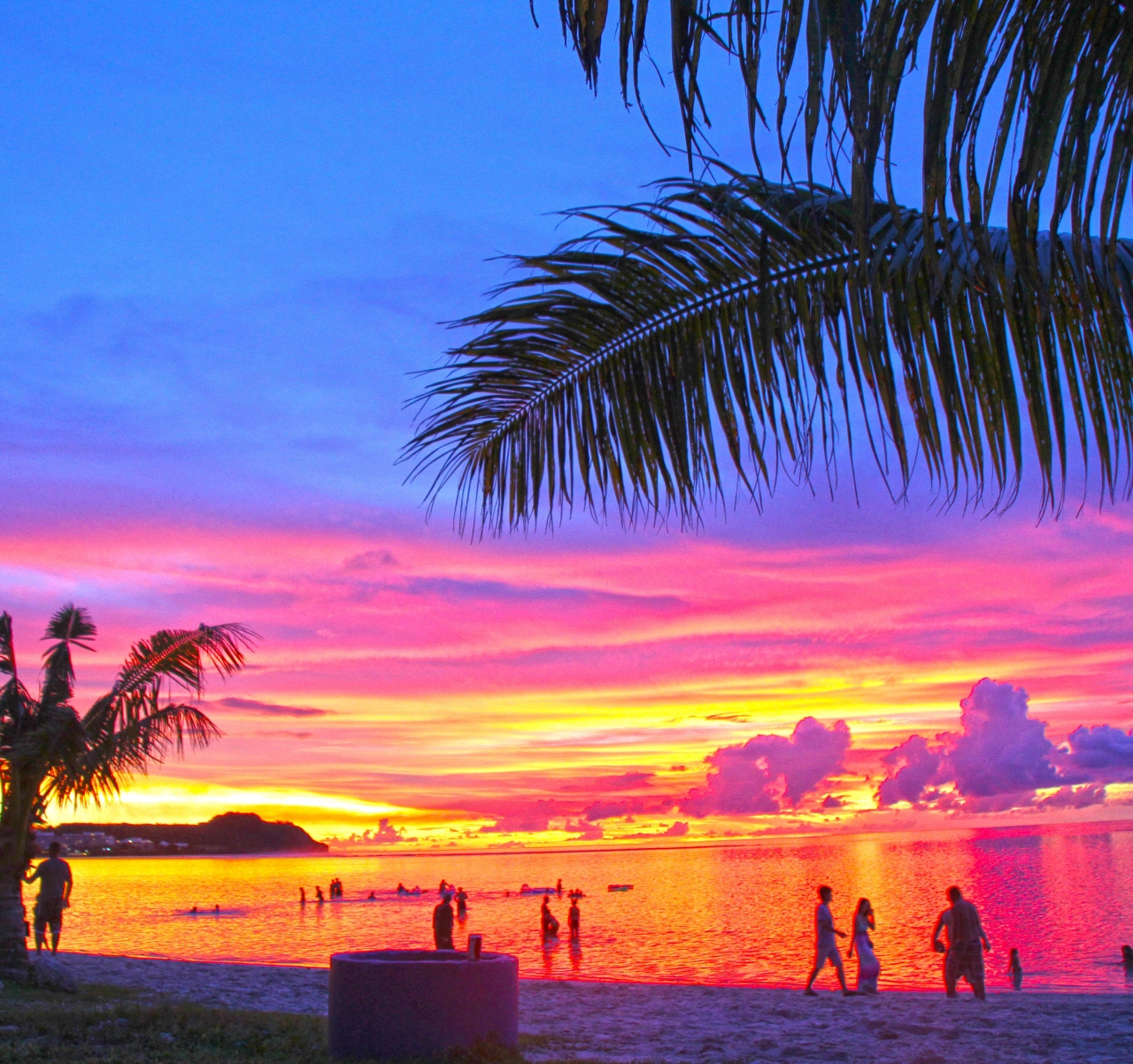 美しすぎるグアムのビーチとサンセット グアム グアム の旅行記 ブログ By Rio Minamotoさん フォートラベル