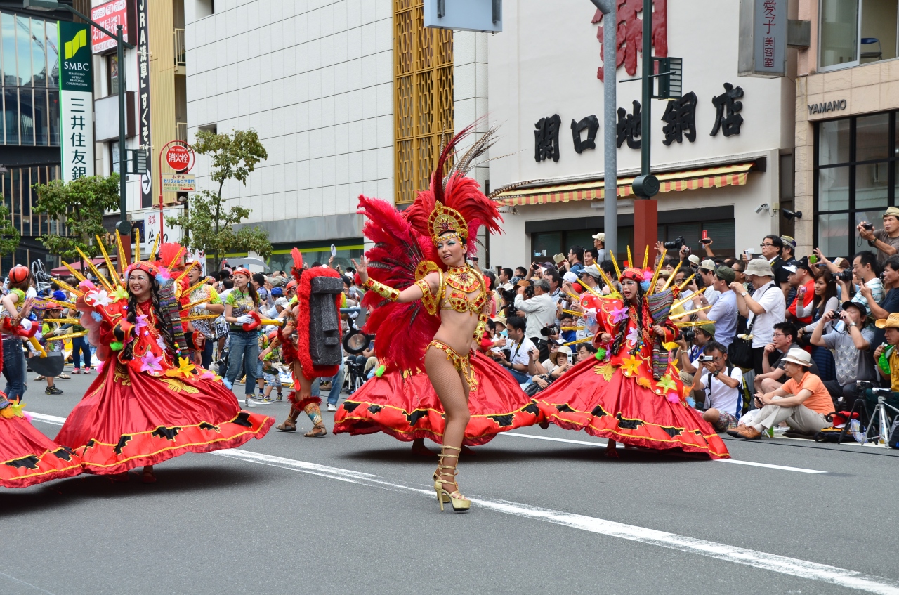 下町浅草が1日だけブラジルになった日　　　　浅草サンバカーニバル２０１４　　Vol.1