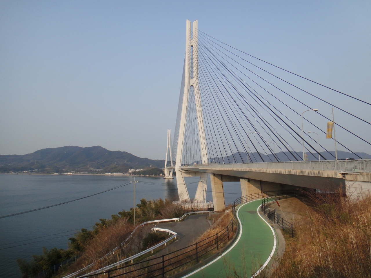 しまなみ海道をノルディックウォーキング多々良羅大橋 しまなみ海道 因島 生口島 向島 広島県 の旅行記 ブログ By Fukintaさん フォートラベル