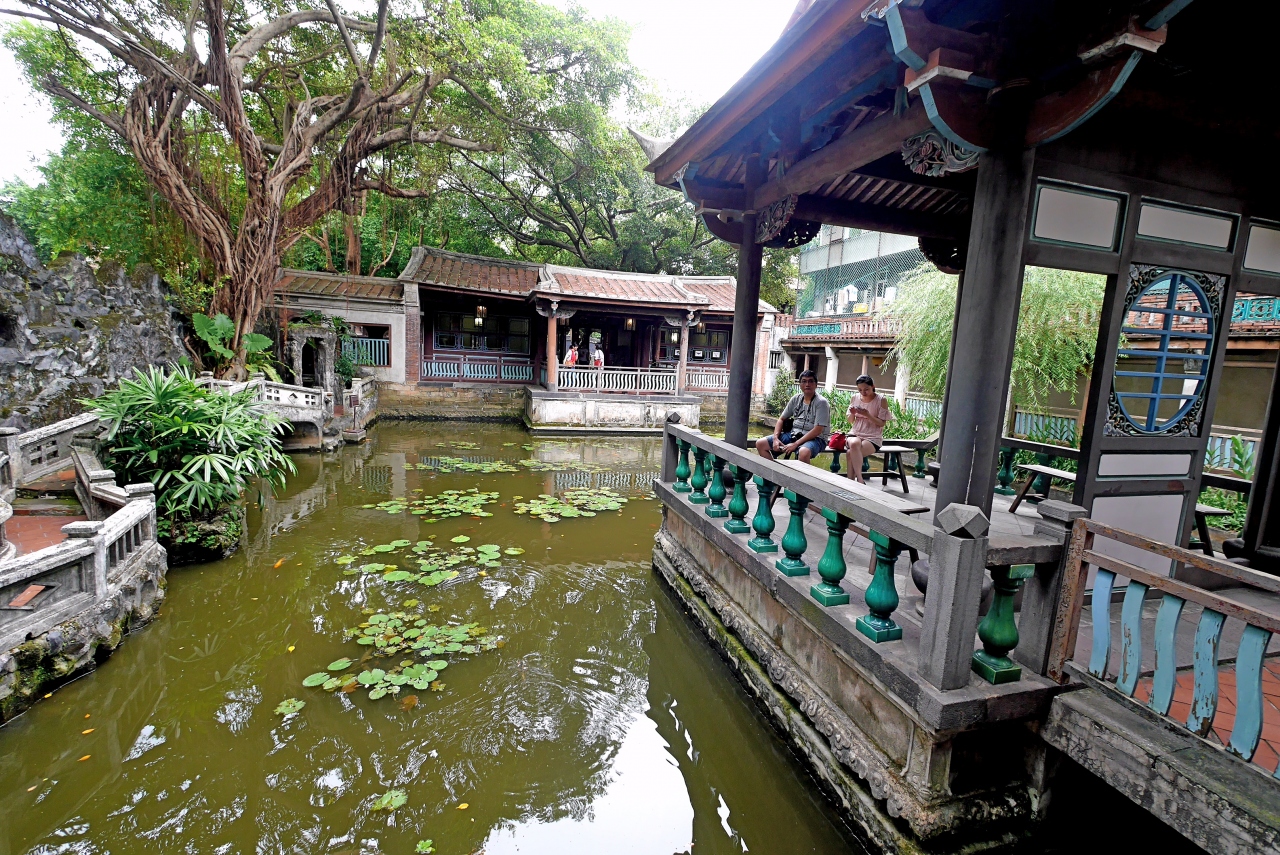 2014台湾出張旅行5-板橋接雲寺,道に迷う,板橋林家花園(林本源園邸),帰国
