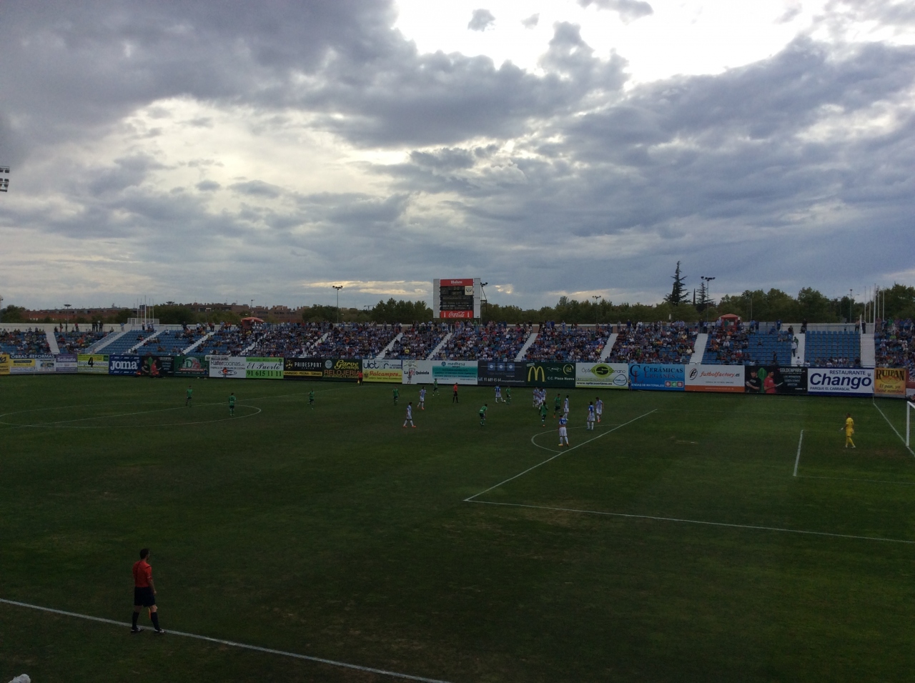 Spain旅行14 2日目 Vol 3 Cd Leganes Vs Racing Santander La Liga2 マドリード スペイン の旅行記 ブログ By Syuさん フォートラベル