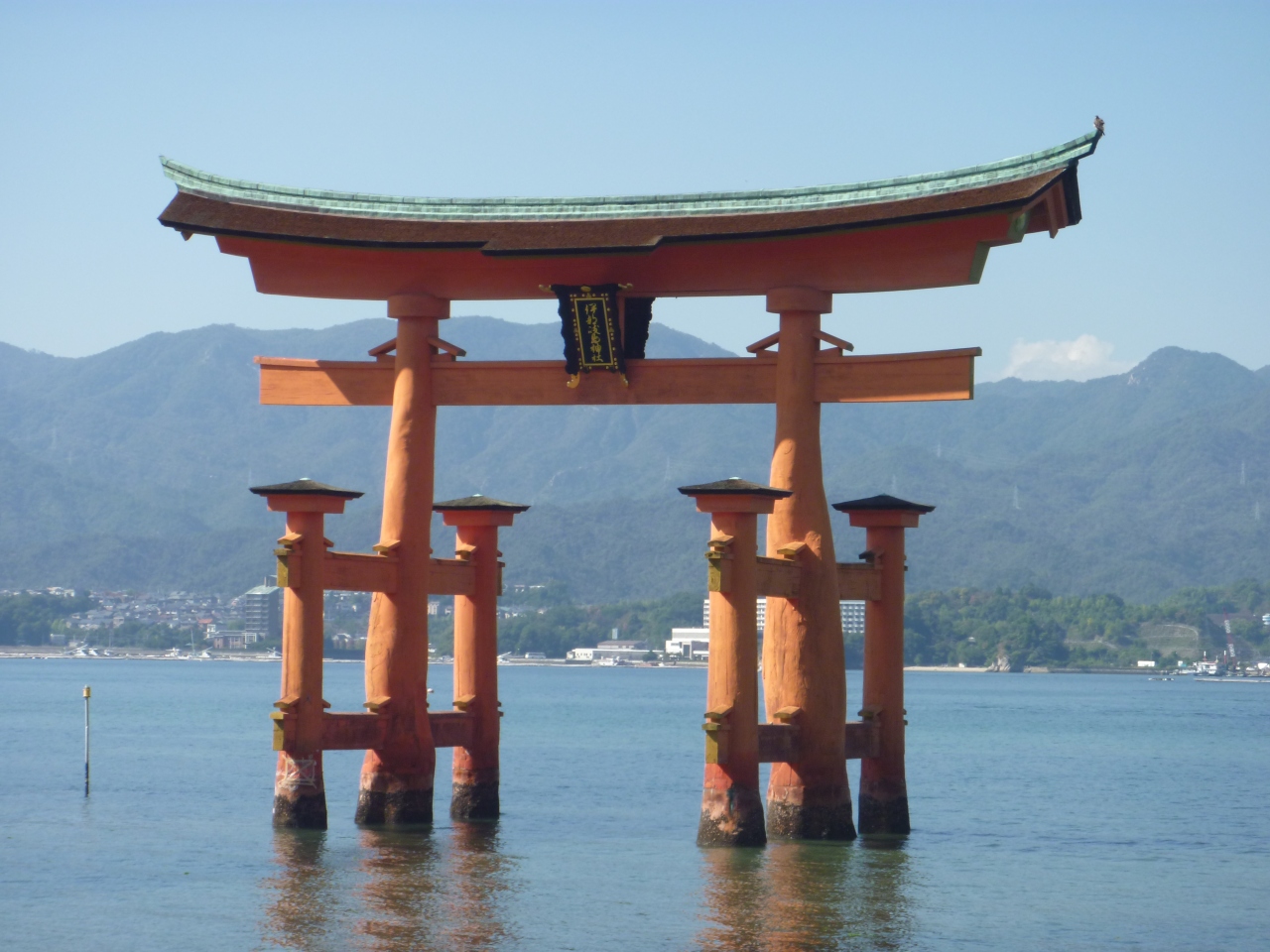 超目玉 掛け軸【宮島 厳島神社 鳥居】山田文厚 960 | www.tegdarco.com