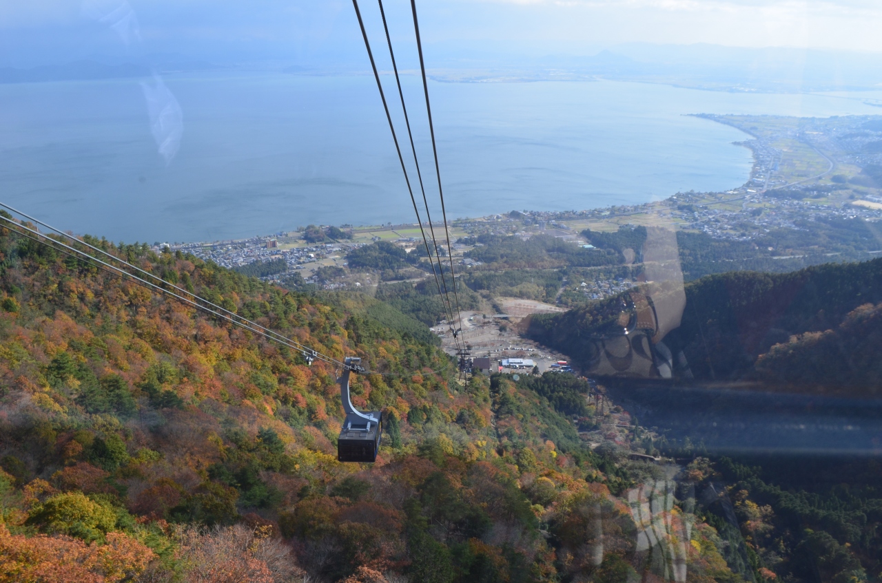 琵琶湖バレイ ロープウェイから紅葉 志賀 滋賀県 の旅行記 ブログ By めぇさん フォートラベル