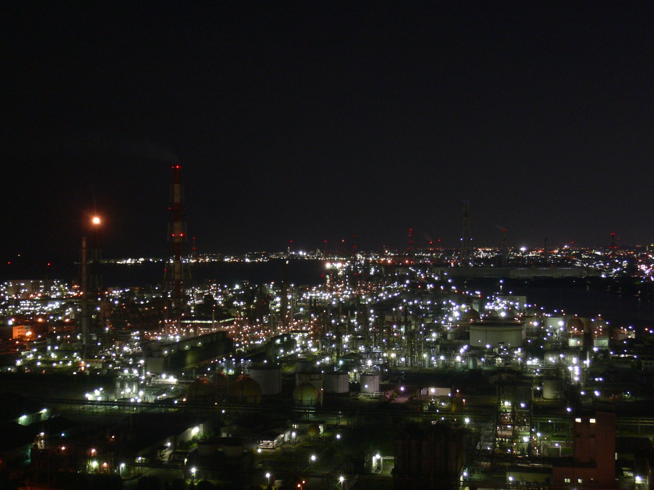 10年7月 四日市コンビナートの夜景 三重 四日市 三重県 の旅行記 ブログ By Yama Yamaさん フォートラベル