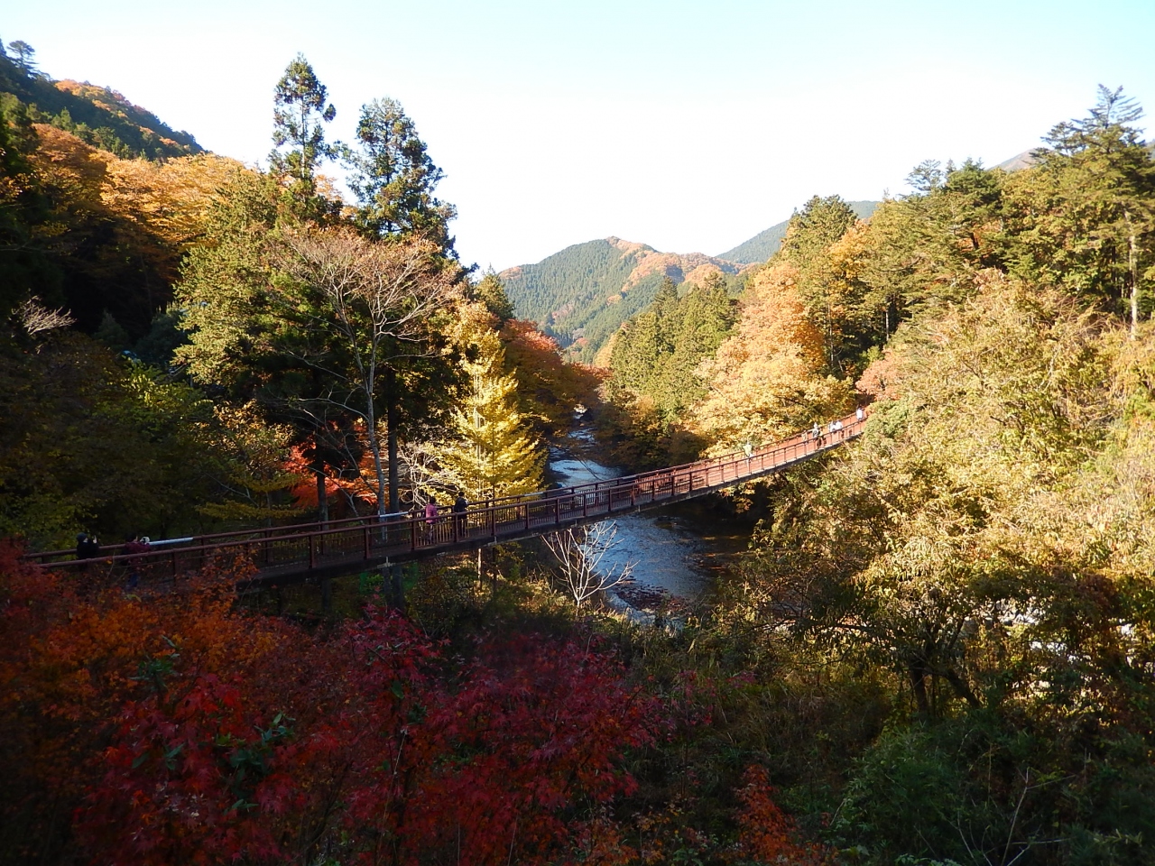 東京２０１３紅葉 ３ 秋川渓谷 あきる野 秋川渓谷 東京 の旅行記 ブログ By アイガーさん フォートラベル
