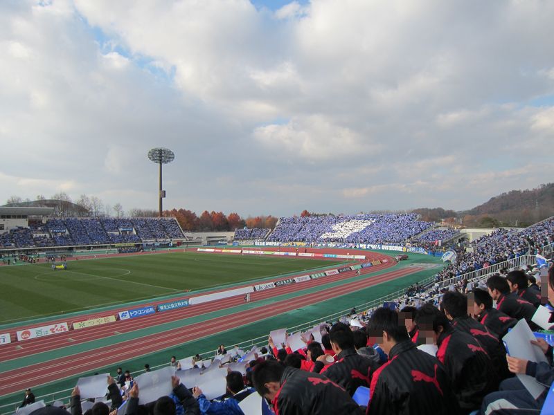 ｎｄスタジアム最終戦は敗戦 でもｊ１昇格へ 天童温泉 山形県 の旅行記 ブログ By むんさん フォートラベル