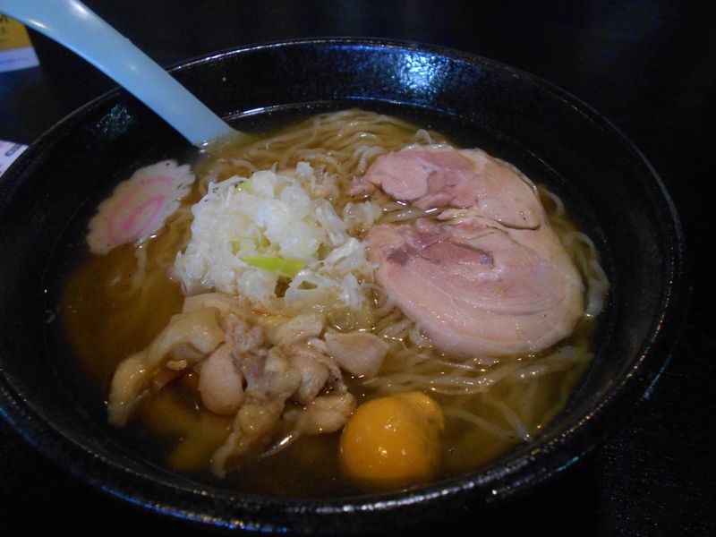 たまには「ベタ」なB級ご当地グルメ1408 「冷やしラーメン&とりもつラーメン “新旬屋麺”」 ~新庄・山形~