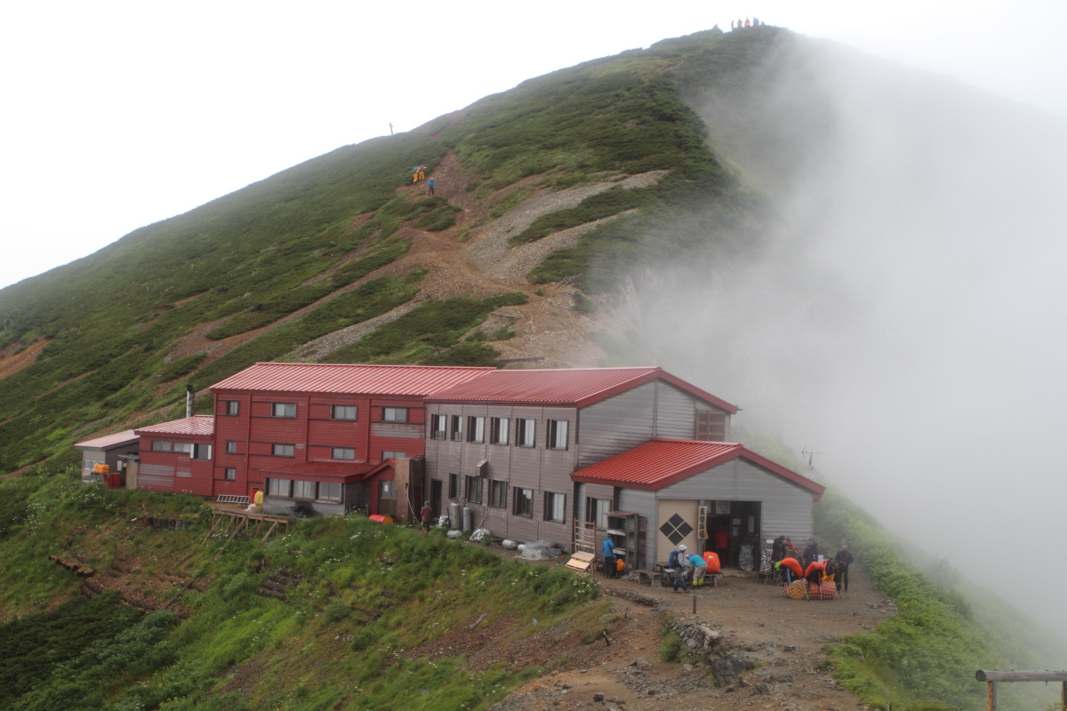 天気 唐松岳
