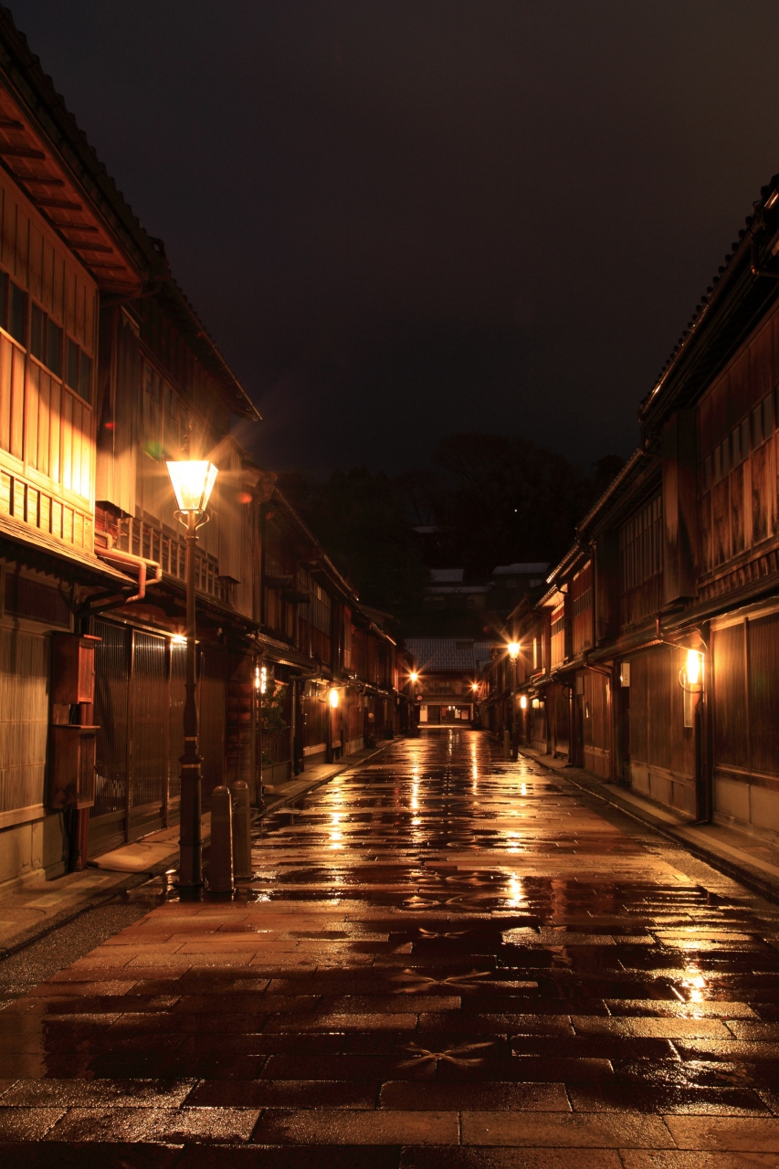 石川 夜明け前の茶屋街 金沢 石川県 の旅行記 ブログ By ふーさん フォートラベル