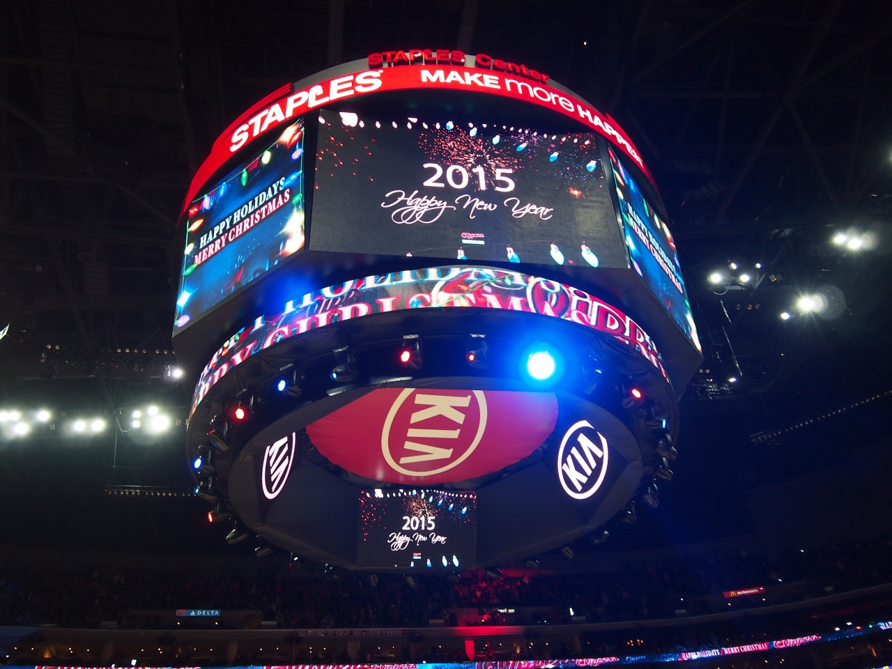2014 アメリカ 大晦日はステイプルズ センターでnba観戦 ロサンゼルス アメリカ の旅行記 ブログ By ラパス君さん フォートラベル