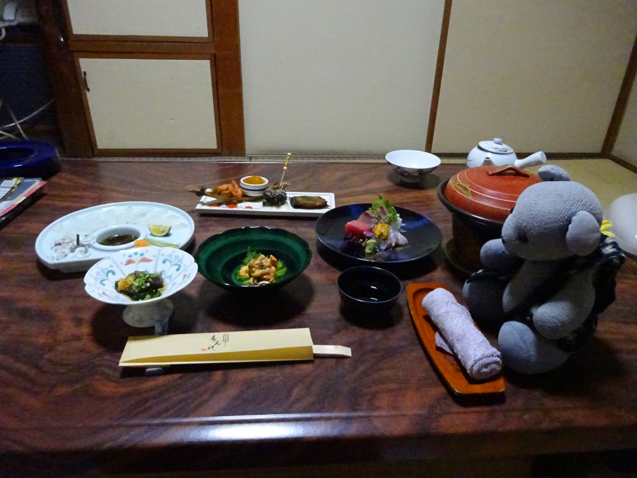 01割烹旅館寿美礼を探検する 部屋と夕食編 下関 山口県 の旅行記 ブログ By くに クマさん フォートラベル