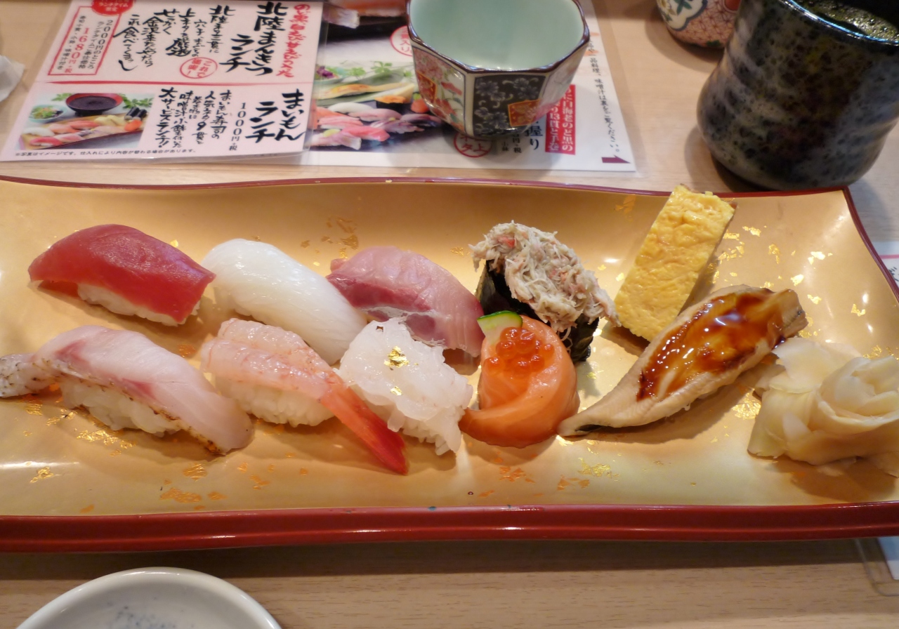 ２月上旬 １泊２日金沢旅行 食は金沢にあり その５ ２日目 寿司ランチ ケーキ 兼六園ライトアップ 金沢 石川県 の旅行記 ブログ By すぶたさん フォートラベル