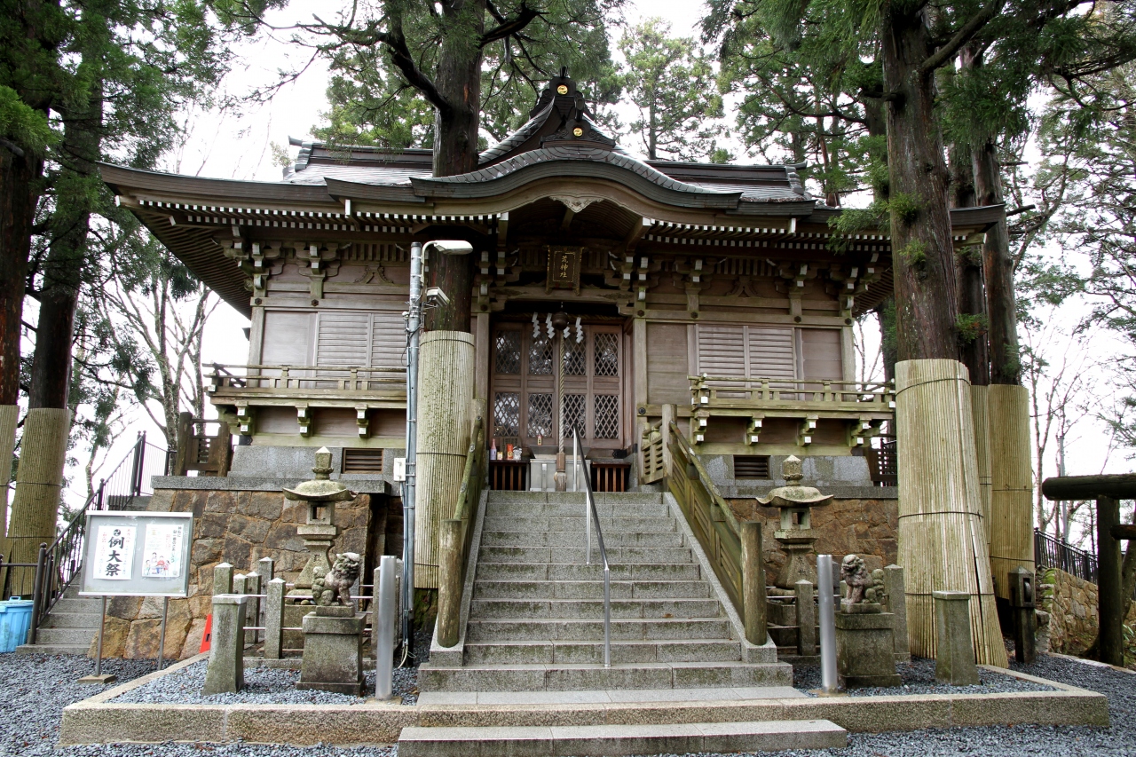 荒神社（立里荒神社）　奈良県吉野郡野迫川村