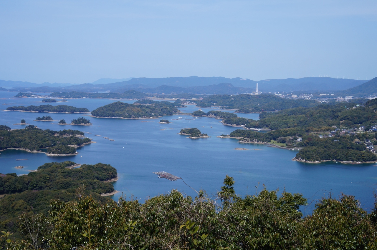晴天の九十九島』九十九島・田平周辺(長崎県)の旅行記・ブログ by 大内宿 晴天の島 絵画/タペストリ