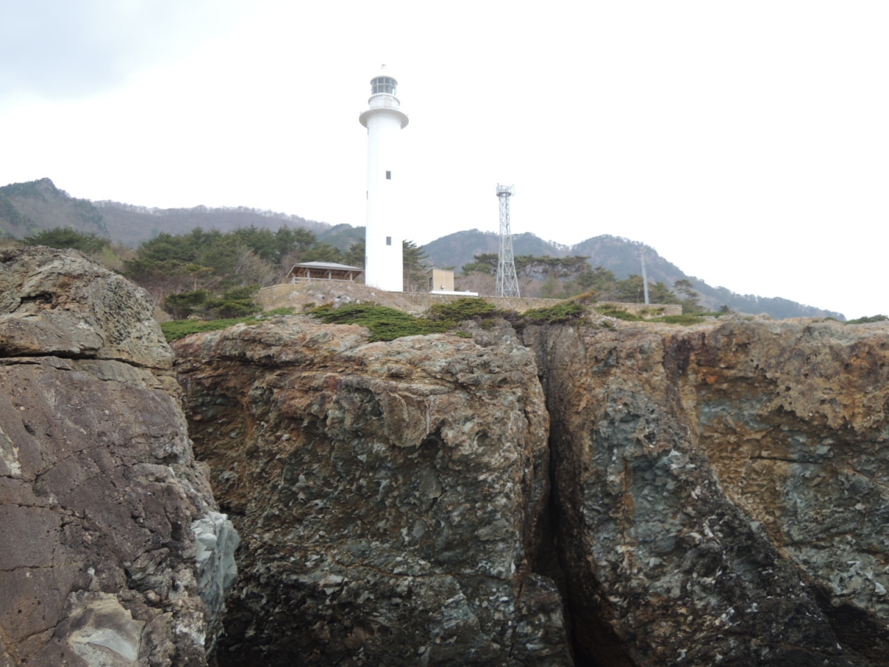 魹ヶ崎(ととがさき) 魹ヶ崎灯台,本州の最東端,岩手県,日本の端シリーズ、その6