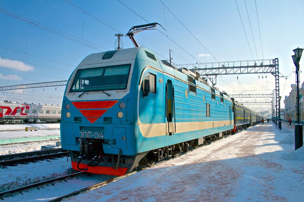 シベリア国際特急 北京発モスクワ行 3列車 3日目 ロシア ドゾルヌゥイ/クラスノヤルスク