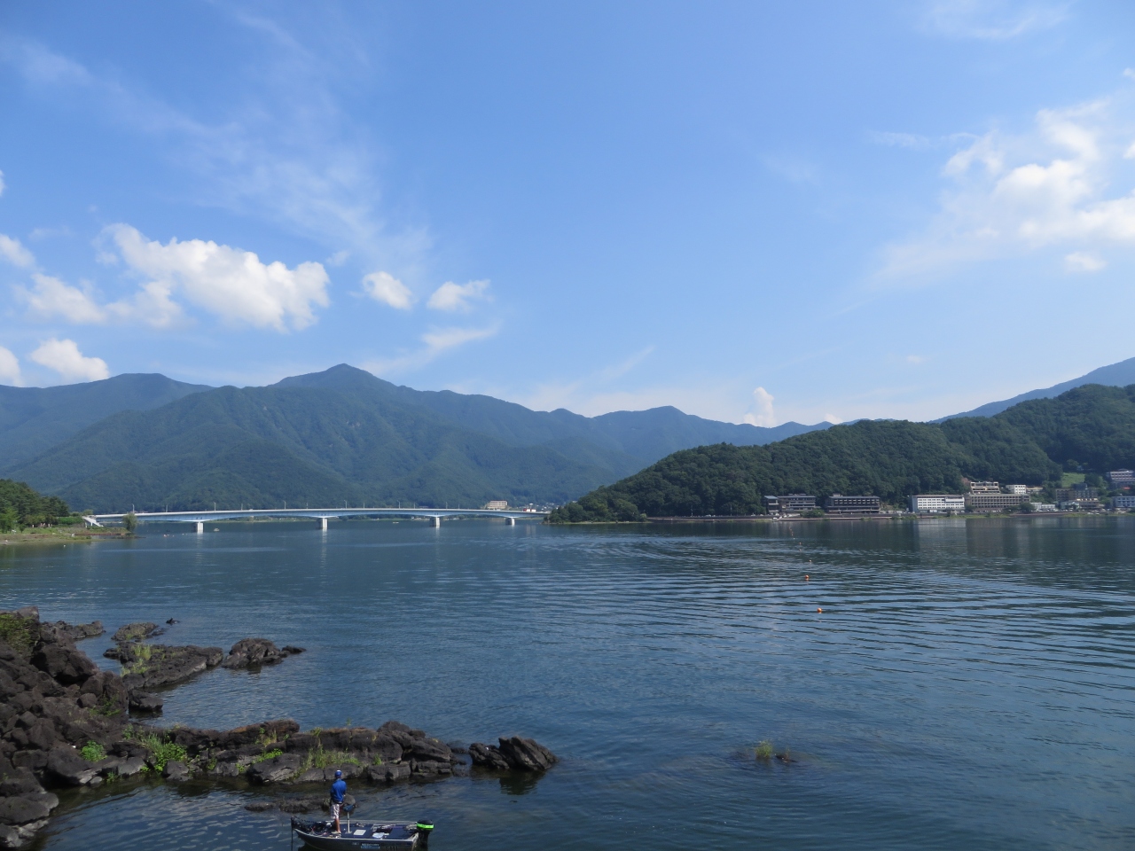 夏の河口湖と富士山 富士五湖 山梨県 の旅行記 ブログ By ムーミン３さん フォートラベル