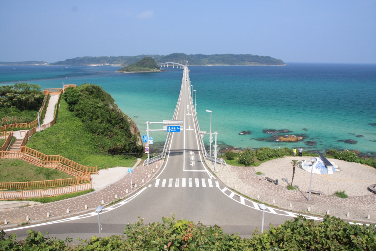 翠海に架かる角島大橋 角島 下関北部 山口県 の旅行記 ブログ By 旅ゴリラさん フォートラベル