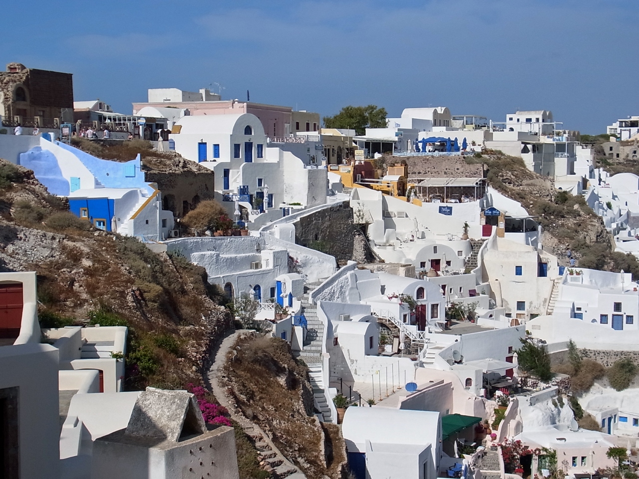 サントリーニ島 青いドームと白い壁の街イア サントリーニ島 ギリシャ の旅行記 ブログ By Nanaさん フォートラベル