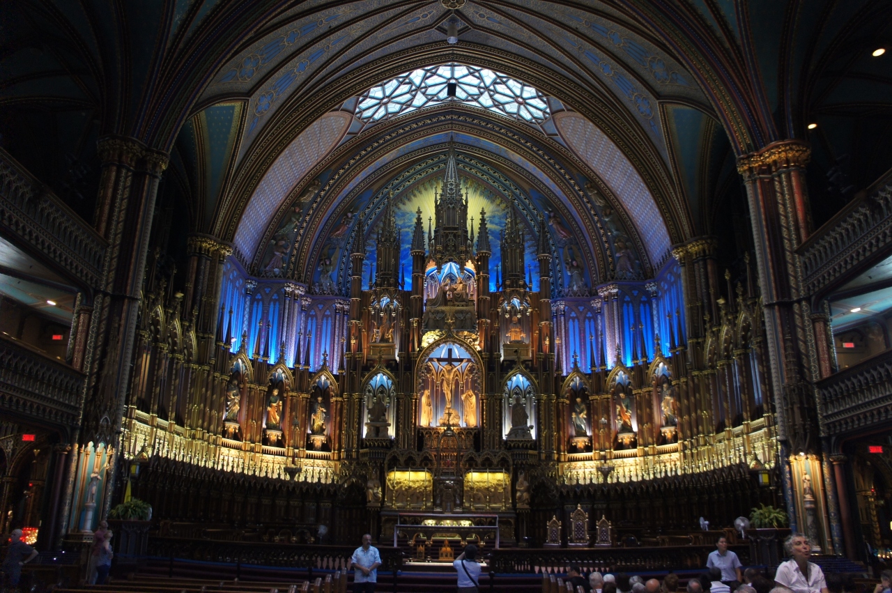 はじめてのカナダ ノートルダム大聖堂を一目見たくて モントリオール カナダ の旅行記 ブログ By さくらにゃんこさん フォートラベル