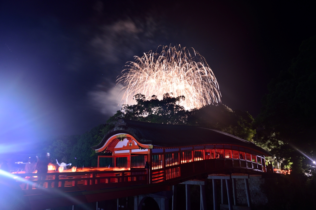 宇佐神宮の提灯行列と花火 宇佐 豊後高田 大分県 の旅行記 ブログ By 気まぐれなデジカメ館さん フォートラベル