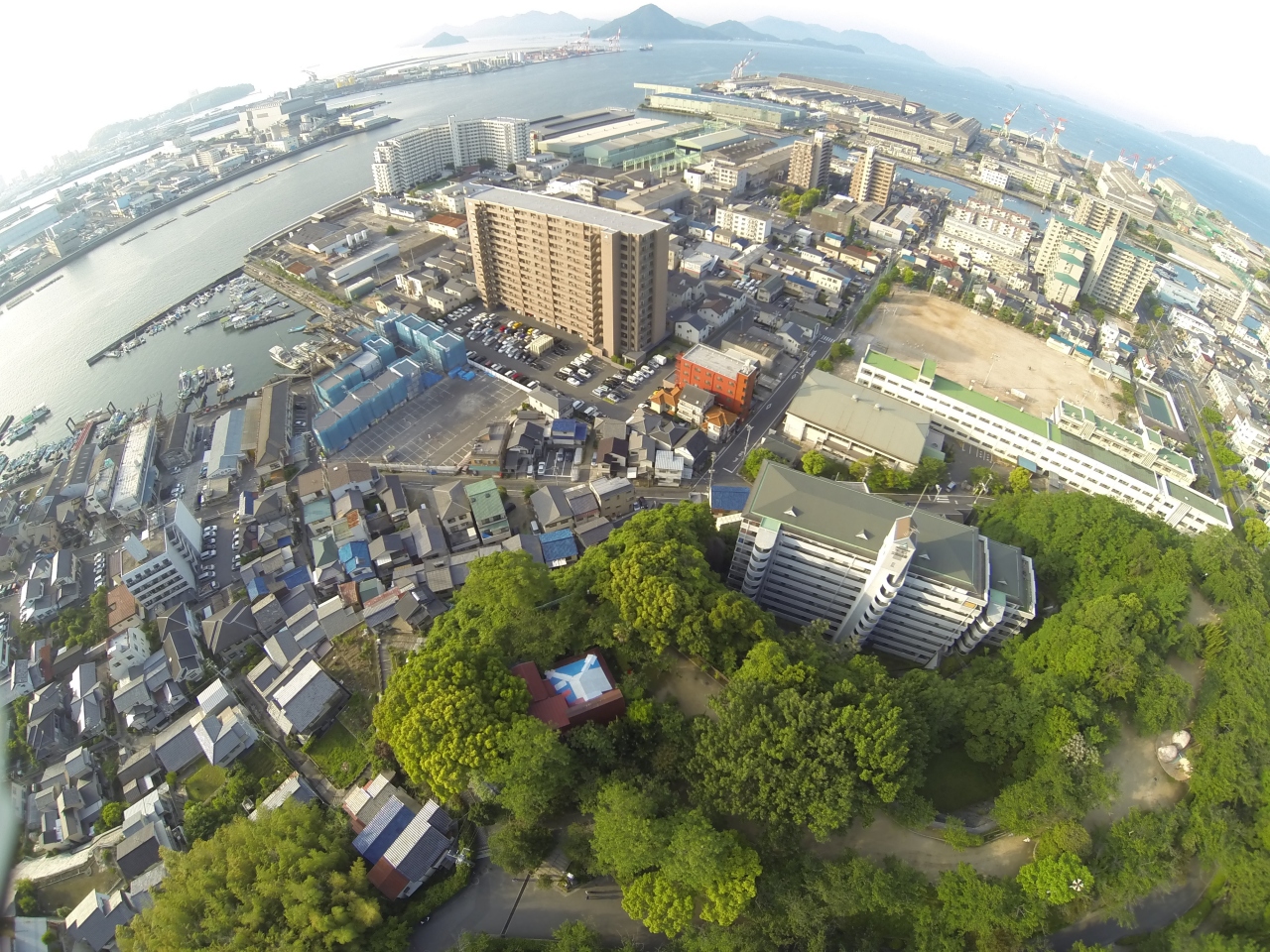 002島流し 江波山空撮 ｉｎ 広島県 広島市 広島県 の旅行記 ブログ By ３８うさぎさん フォートラベル