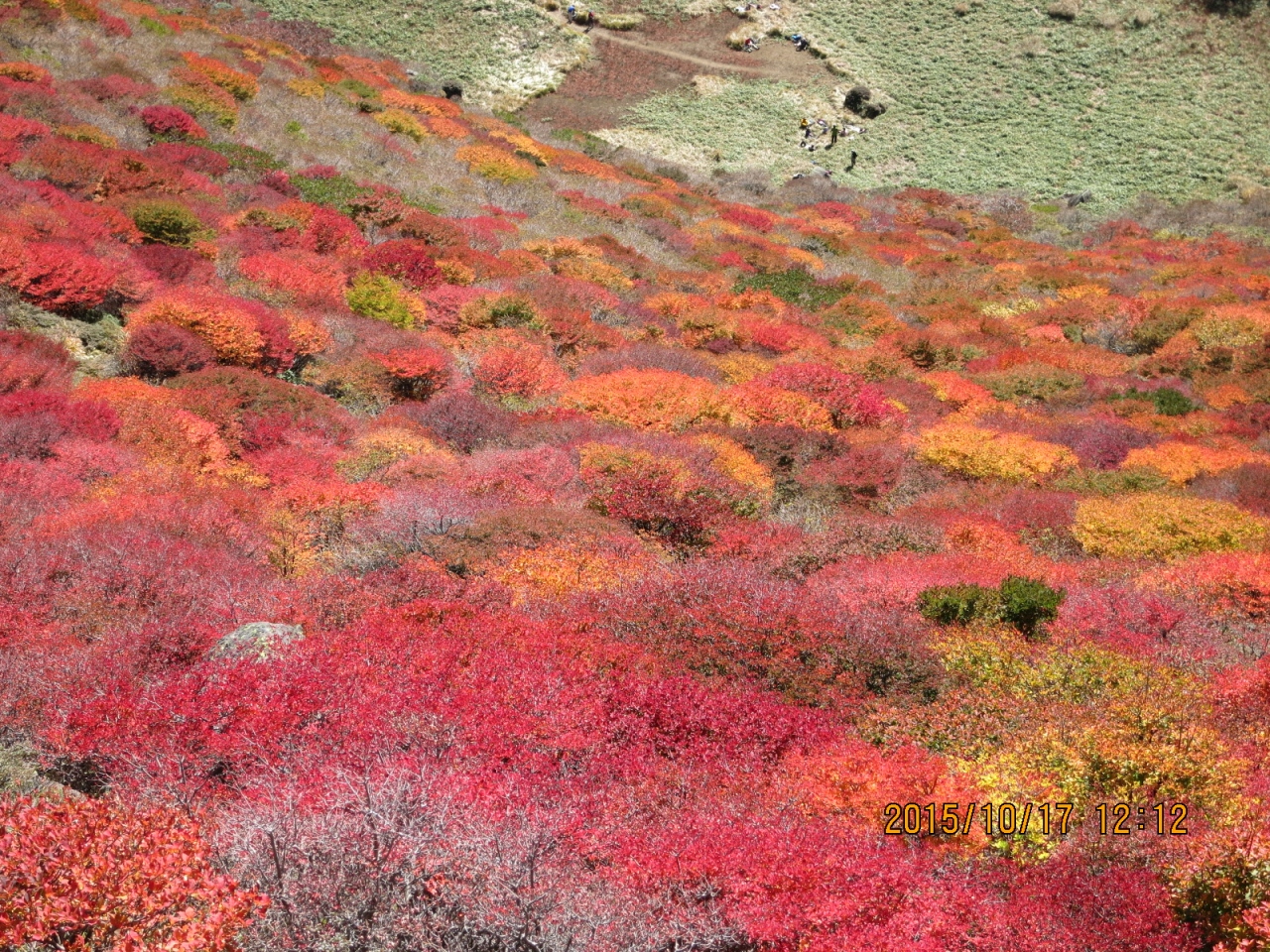 九重三俣山お鉢巡り 感動の紅葉 久住高原 大分県 の旅行記 ブログ By ももさん フォートラベル