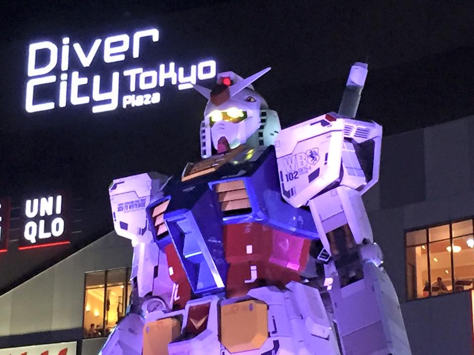 お台場の 白い悪魔を オガンダム お台場 東京 の旅行記 ブログ By 近場のフーテン野郎さん フォートラベル