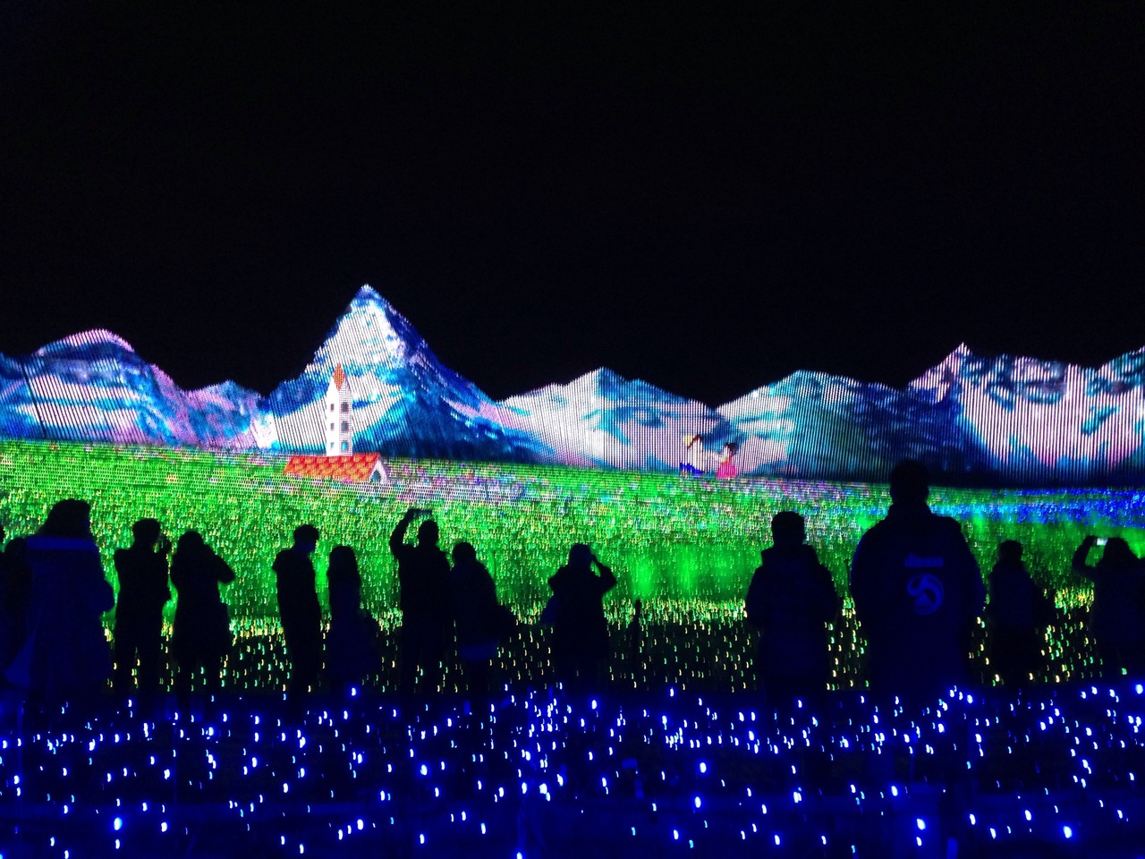 なばなの里イルミネーション テーマはアルプスの少女ハイジ ｉｎ 三重県 桑名 長島 三重県 の旅行記 ブログ By ます子さん フォートラベル