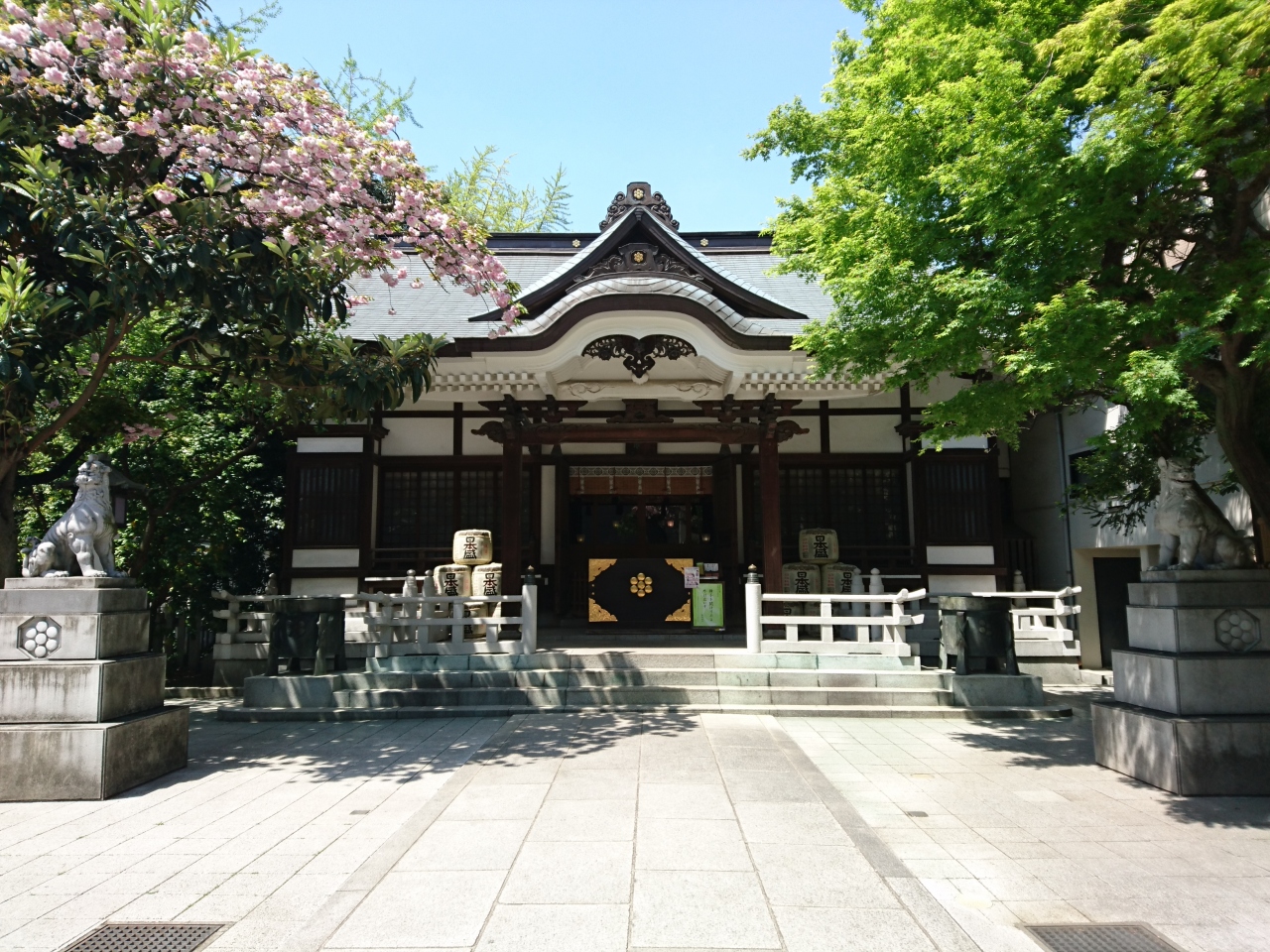 東京で神社仏閣&御朱印めぐりです~後編~第六天榊神社・鳥越神社・銀杏岡八幡宮・泉岳寺