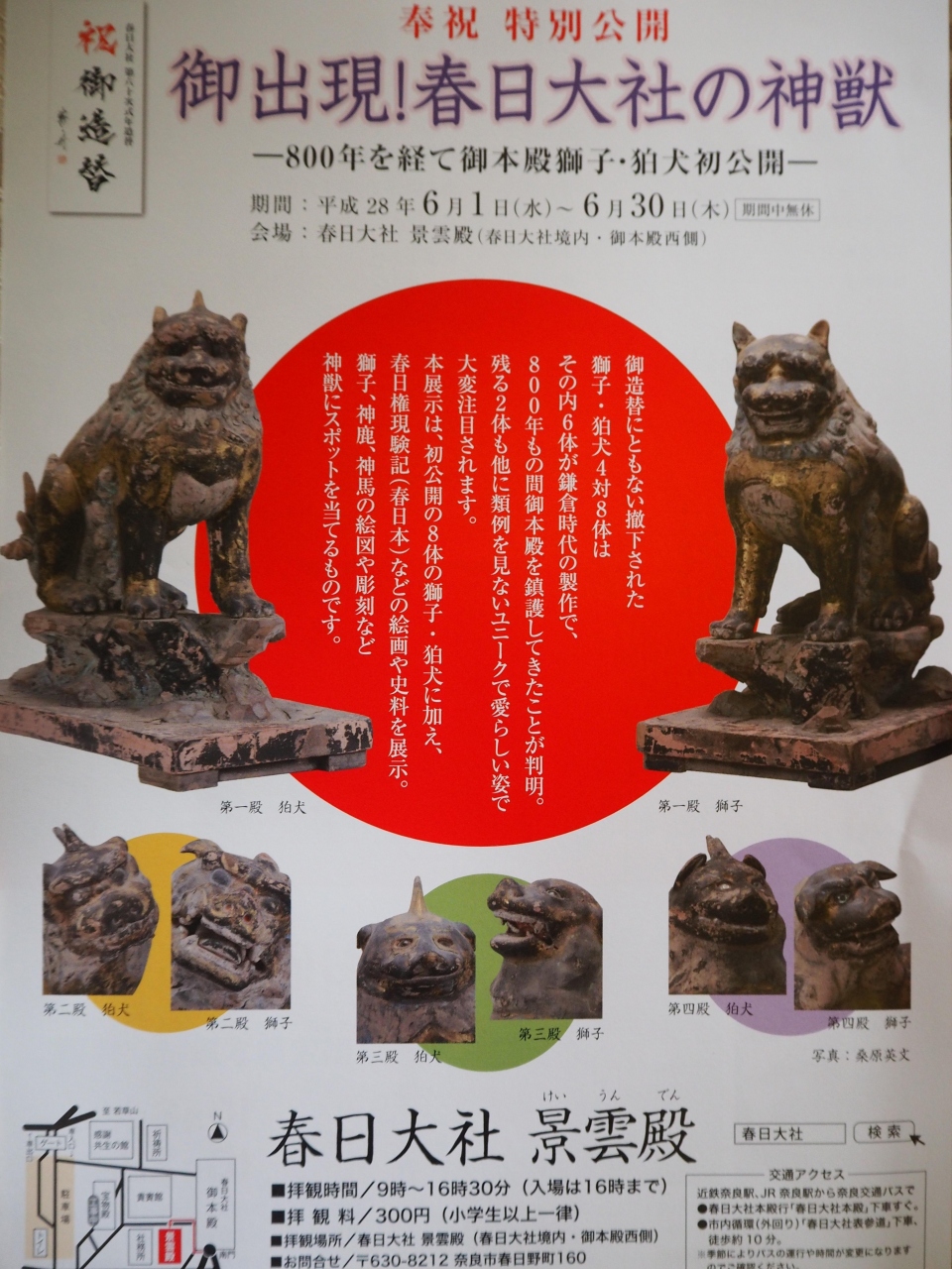 春日大社では ご本殿の獅子 狛犬の特別初公開 奈良市 奈良県 の旅行記 ブログ By のーとくんさん フォートラベル