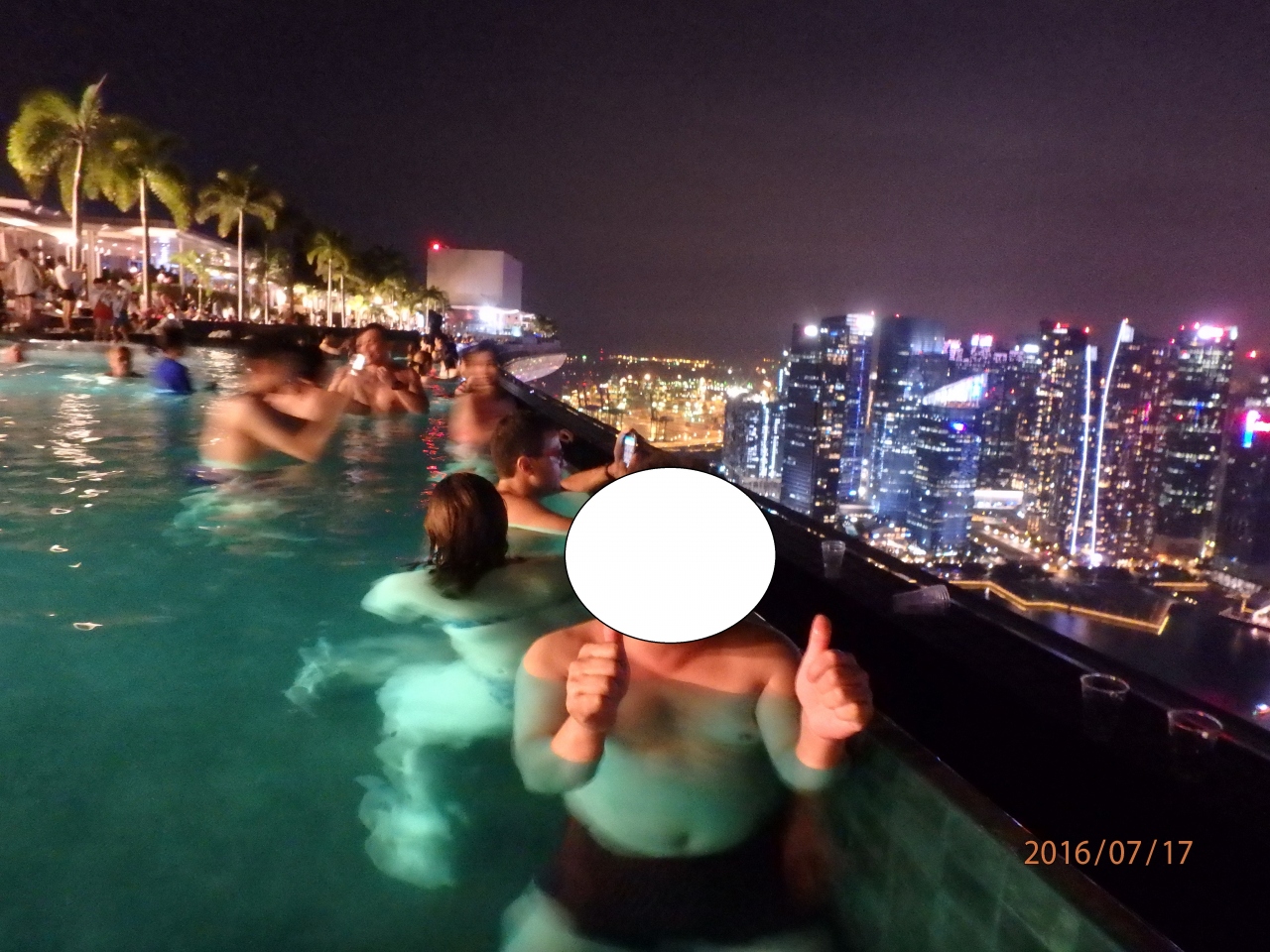 マリーナベイサンズに泊まり 念願のプールで涼む シンガポール シンガポール の旅行記 ブログ By スノーマンさん フォートラベル