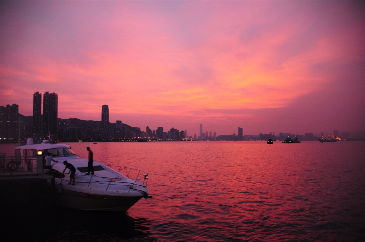 香港3 鯉魚門で海鮮料理 と 綺麗なピンクの夕焼け 香港 香港 の旅行記 ブログ By 熱帯魚さん フォートラベル