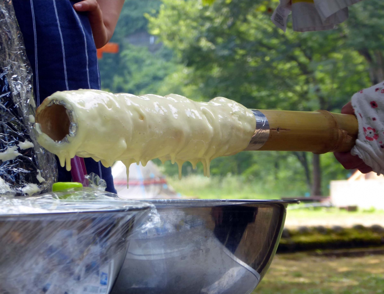 家族キャンプ 前坂キャンプ場でバウムクーヘン作り他 体験いっぱい 大野 福井県 の旅行記 ブログ By しげじんさん フォートラベル