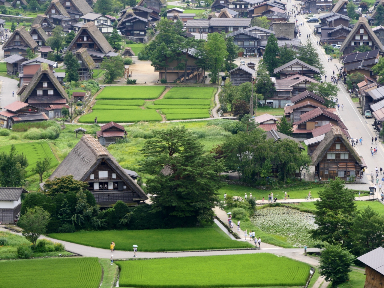 小松 白山出張旅行3 白山白川郷ホワイトロード 岐阜県側 萩町天守閣
