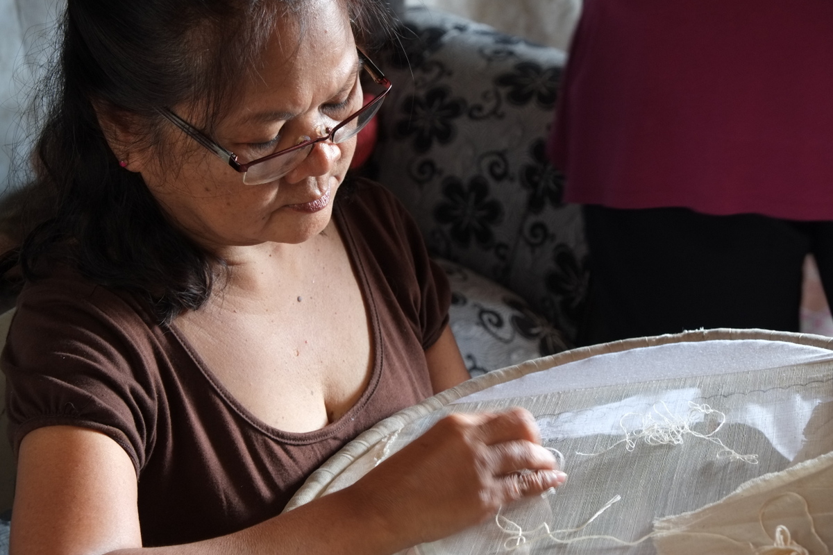 ルンバン フィリピン伝統刺繍の工房を訪ねる フィリピン紀行 13 ルソン島 フィリピン の旅行記 ブログ By Muffinさん フォートラベル