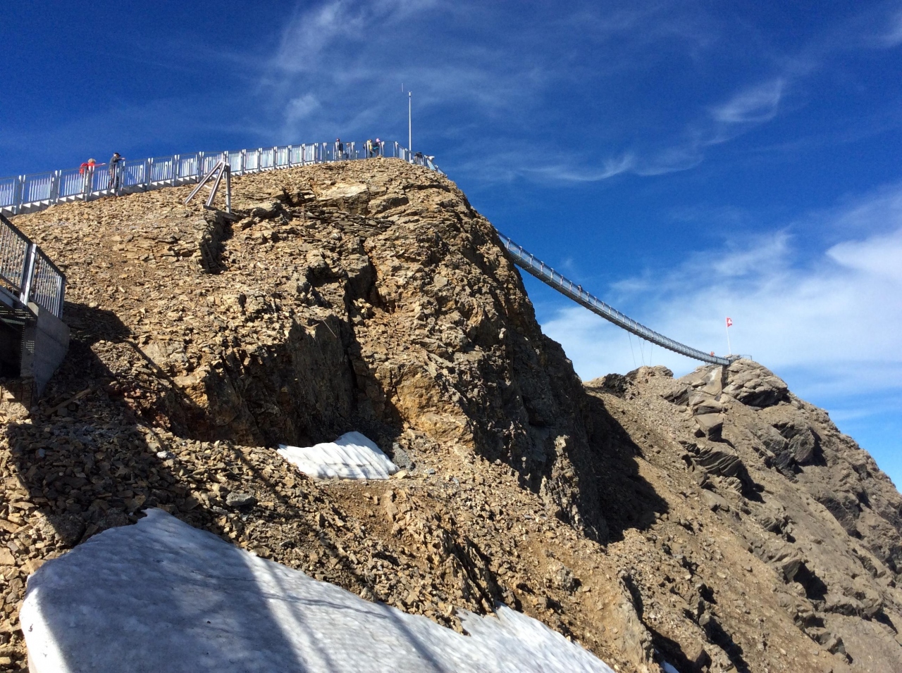 標高３０００mに架かる天空のつり橋 グシュタード スイス の旅行記 ブログ By Kazuyakuwashimaの山岳紀行さん フォートラベル