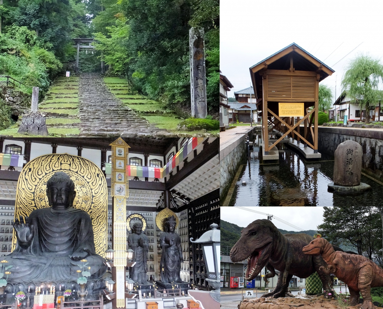九頭竜湖を通り 大野で街歩き 平泉寺で静寂 越前大仏の大きさに驚き 旅 大野 福井県 の旅行記 ブログ By Mioさん フォートラベル