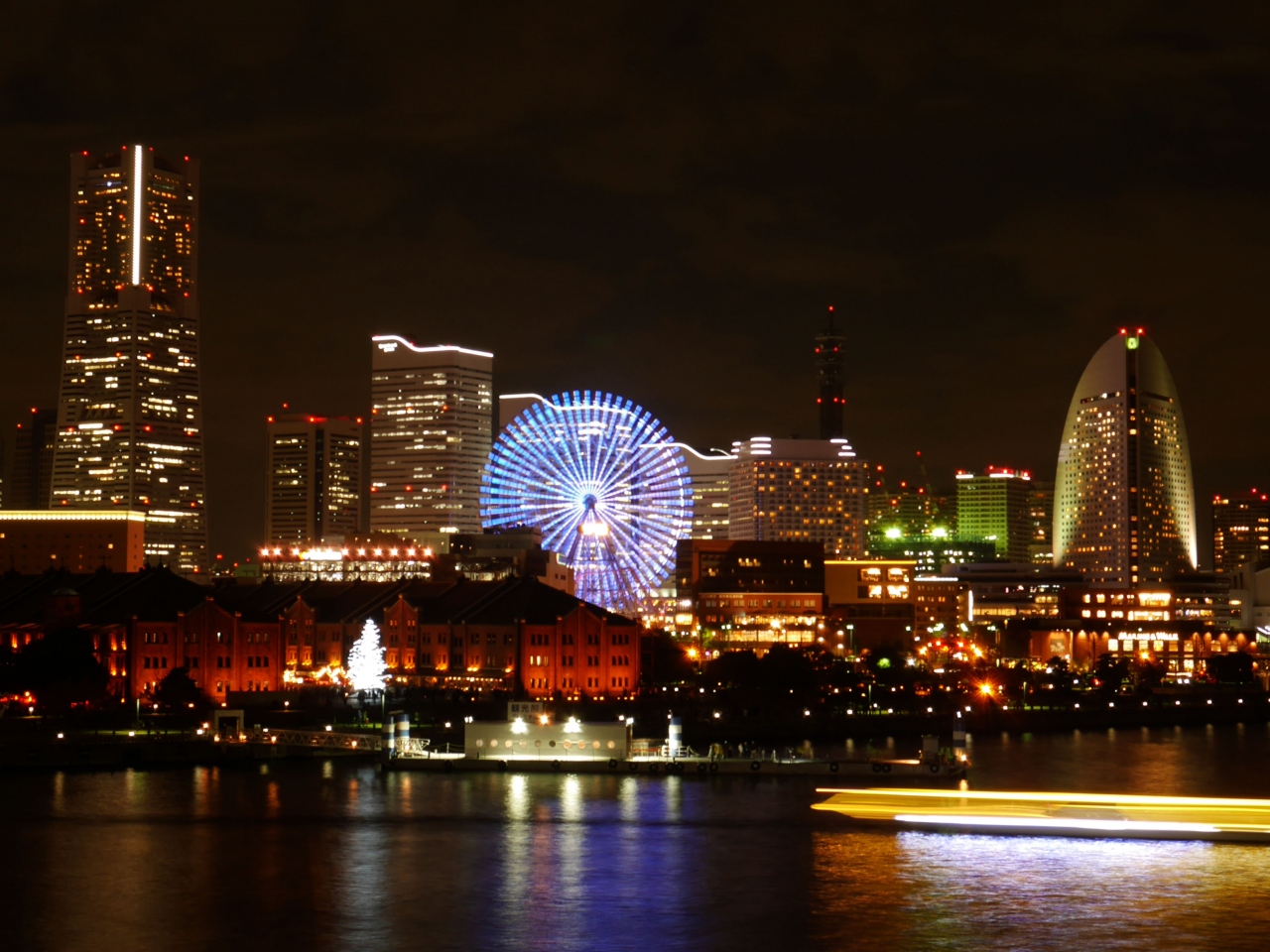 最も好ましい スマホ みなとみらい 夜景 壁紙