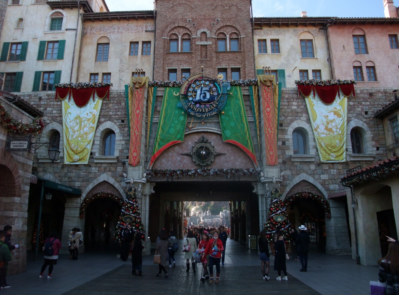 16年最後の東京ディズニーリゾート1日目 15周年の東京ディズニーシーで楽しむクリスマス ウィッシュ編 東京ディズニーリゾート 千葉県 の旅行記 ブログ By レッドウイングさん フォートラベル